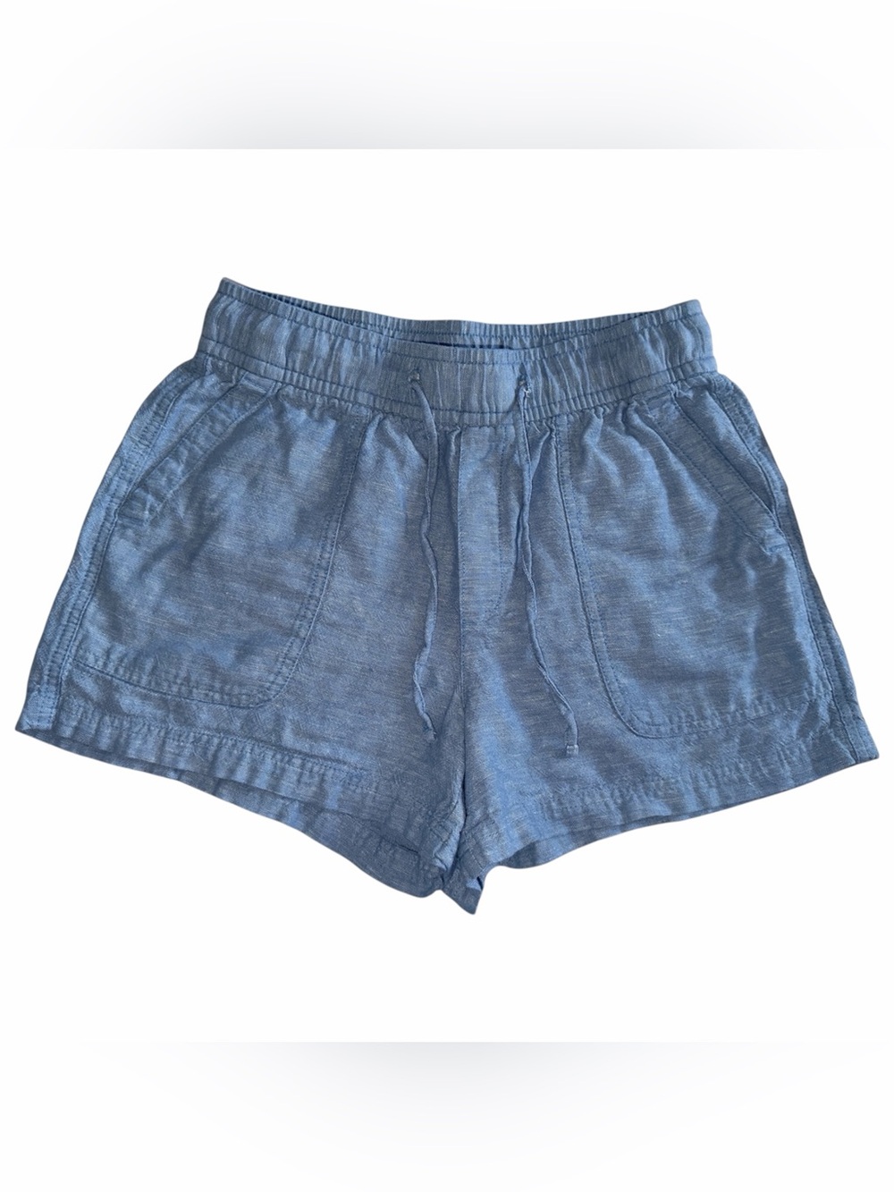 GAP | Women’s Easy Pull-On Indigo Chambray Utility Shorts | Size XS | NWOT NEW